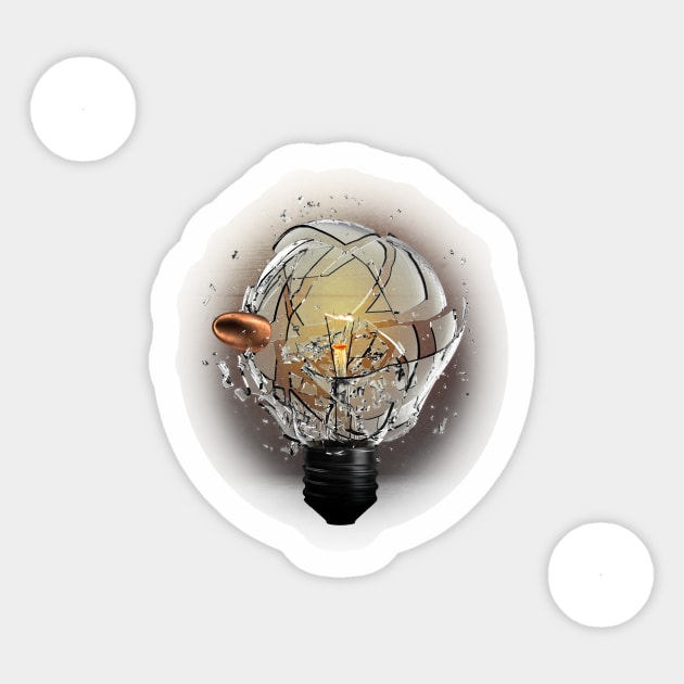 Killing an Idea Sticker by QalebStudio